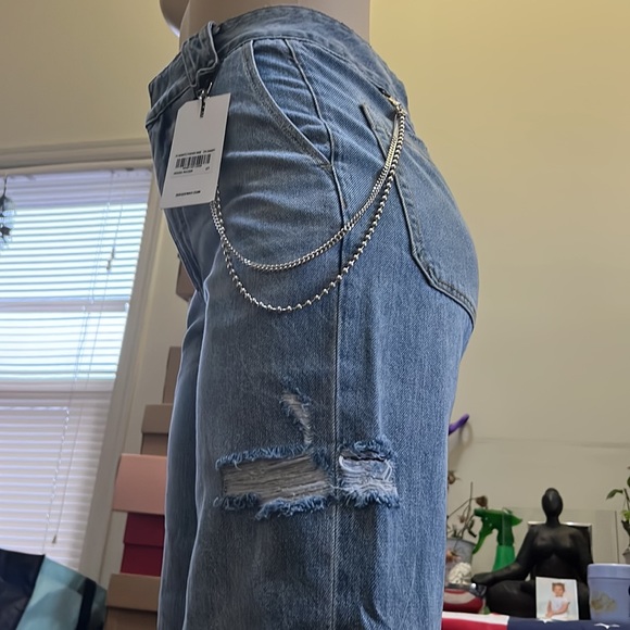 ZEE GEE WHY- “INDIGO RAIDER” wide leg size 27 for free people - Picture 3 of 11